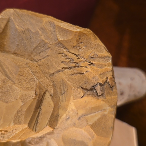 VINTAGE 1990s - CHRIS HAMMACK HAND CARVED SPIT N WHITTLE BOTTLE STOPPER "SKEET" - Picture 4 of 8